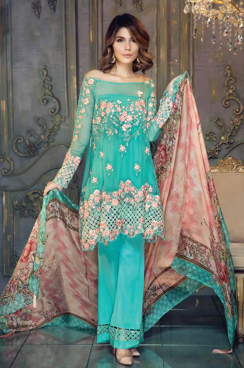 Aayra Festive Chiffon Collection by Marwat Textiles – DN05