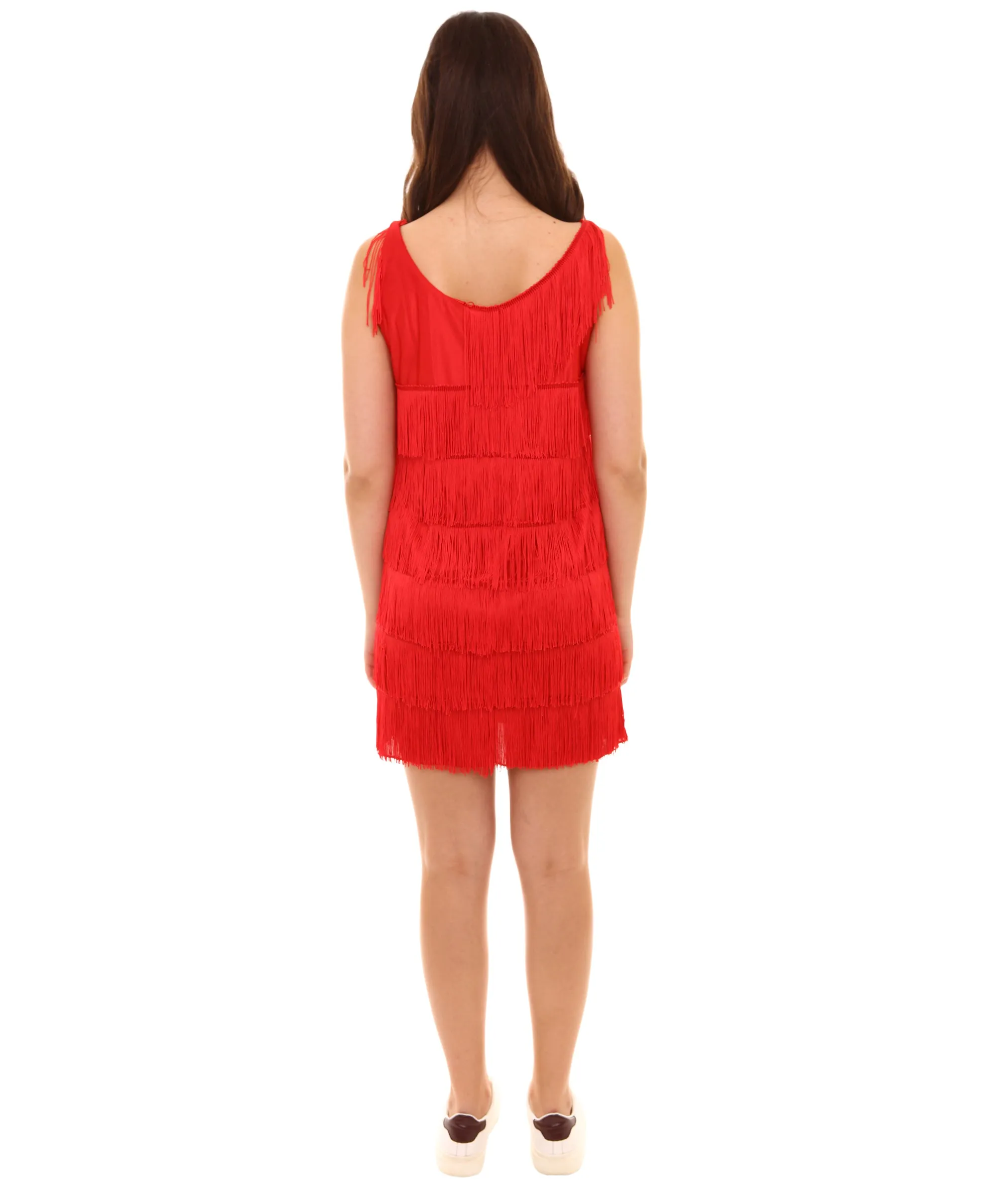 Adult Women's Flapper Costume | Red Halloween Costume