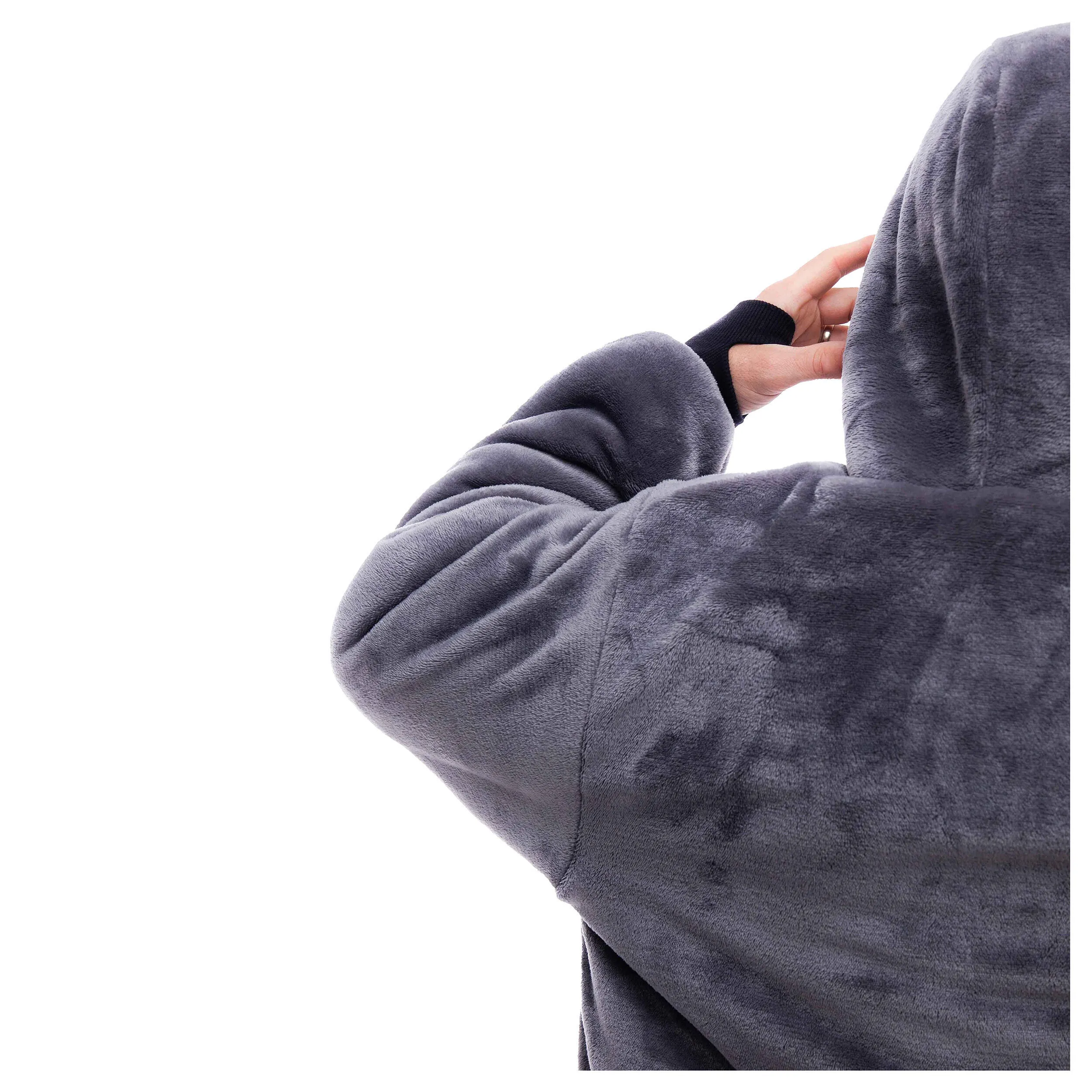ALL IN Checkered poncho ALL-IN, Gray