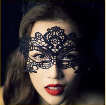 Alluring Ladies Satin & Lace Robes & Teddies with Romantic Mask