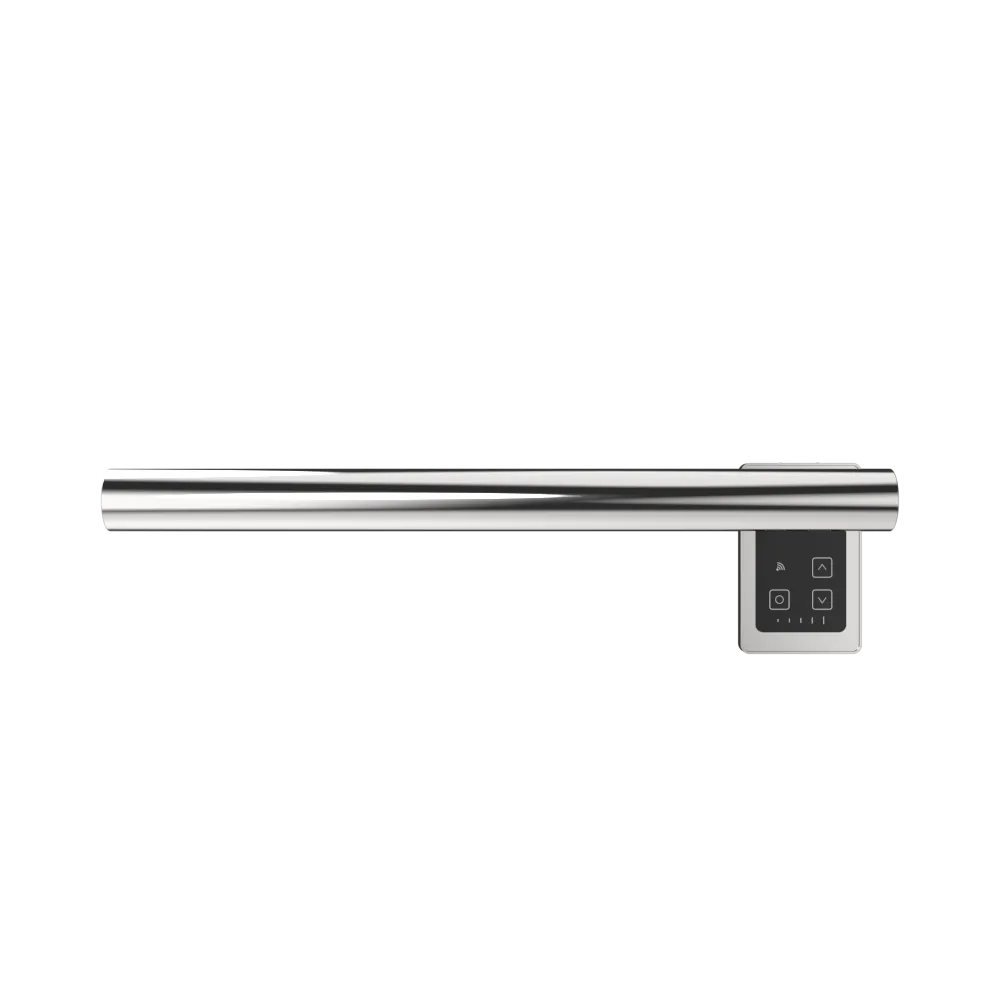 Amba Modello i Round 20" Hardwired Single Bar Towel Warmer - 19.62"w x 1.62"h