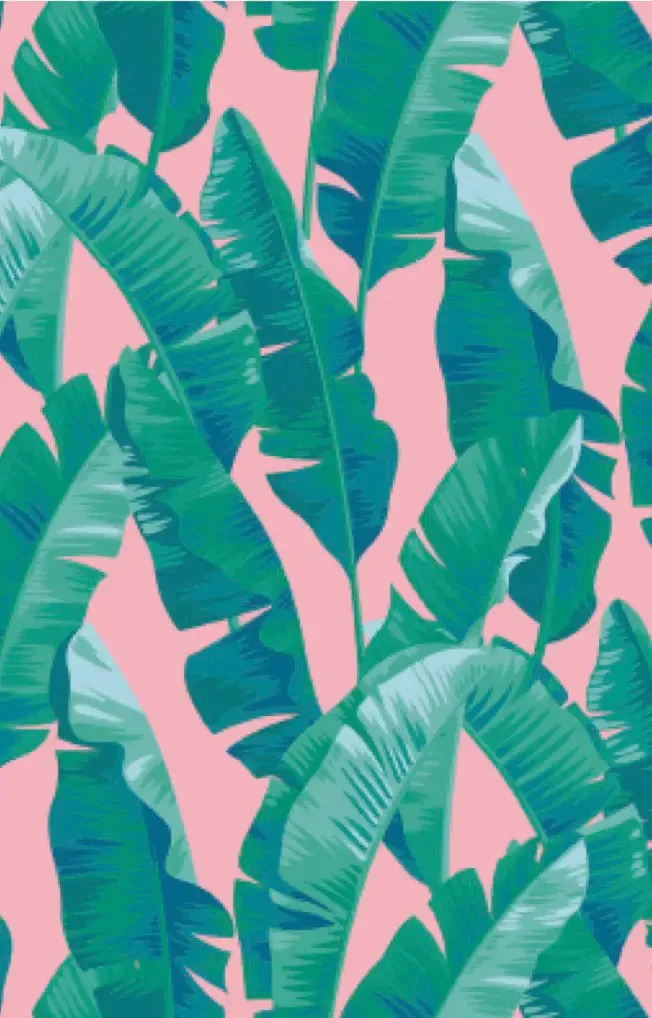 Banana Leaves Organic Cotton Robe
