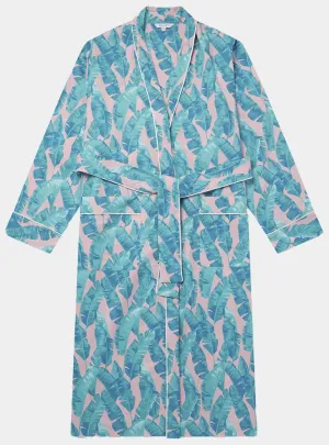 Banana Leaves Organic Cotton Robe