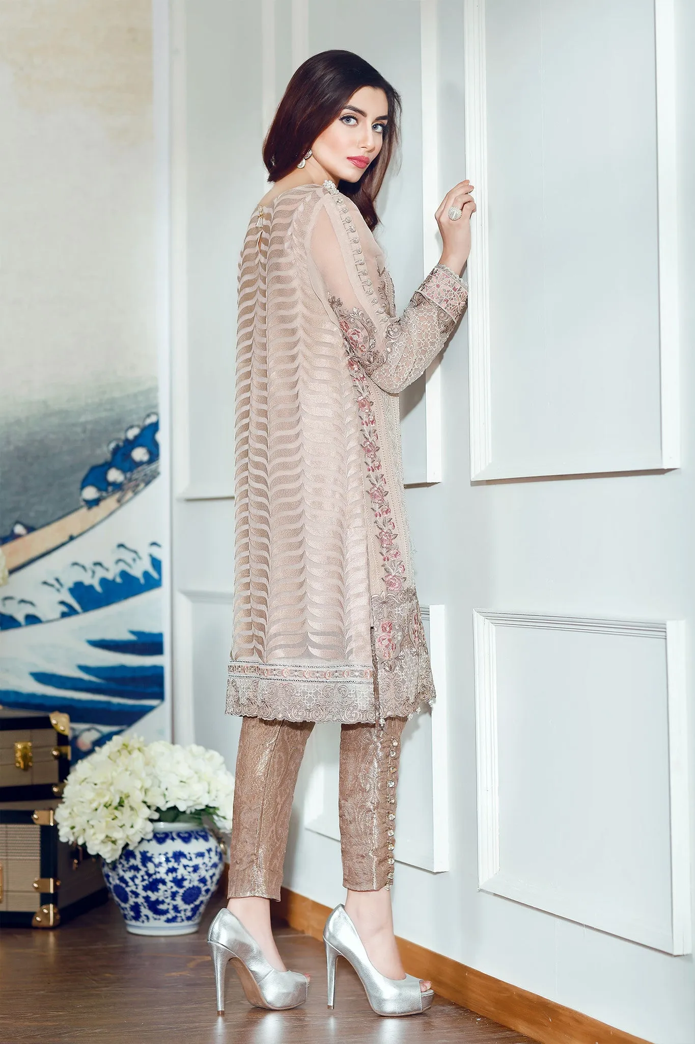 Baroque Luxury Chiffon Festive Edition – Dutch Slate