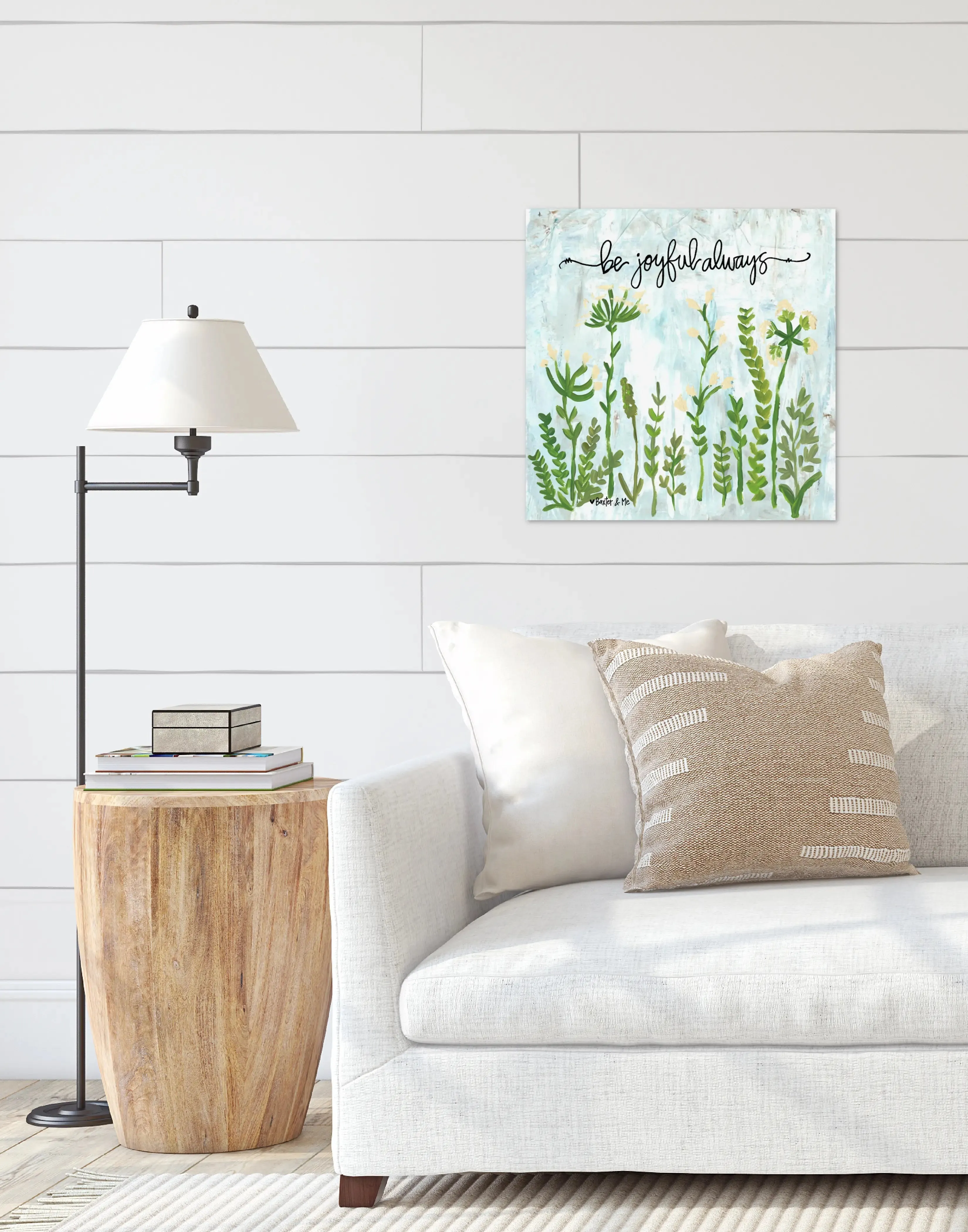 Be Joyful Always - Wrapped Canvas