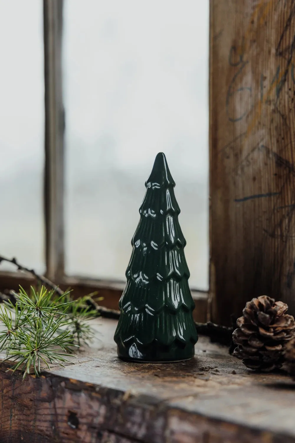 Ceramic Tree | Granbacken | Small | Glazed Green | by Storefactory