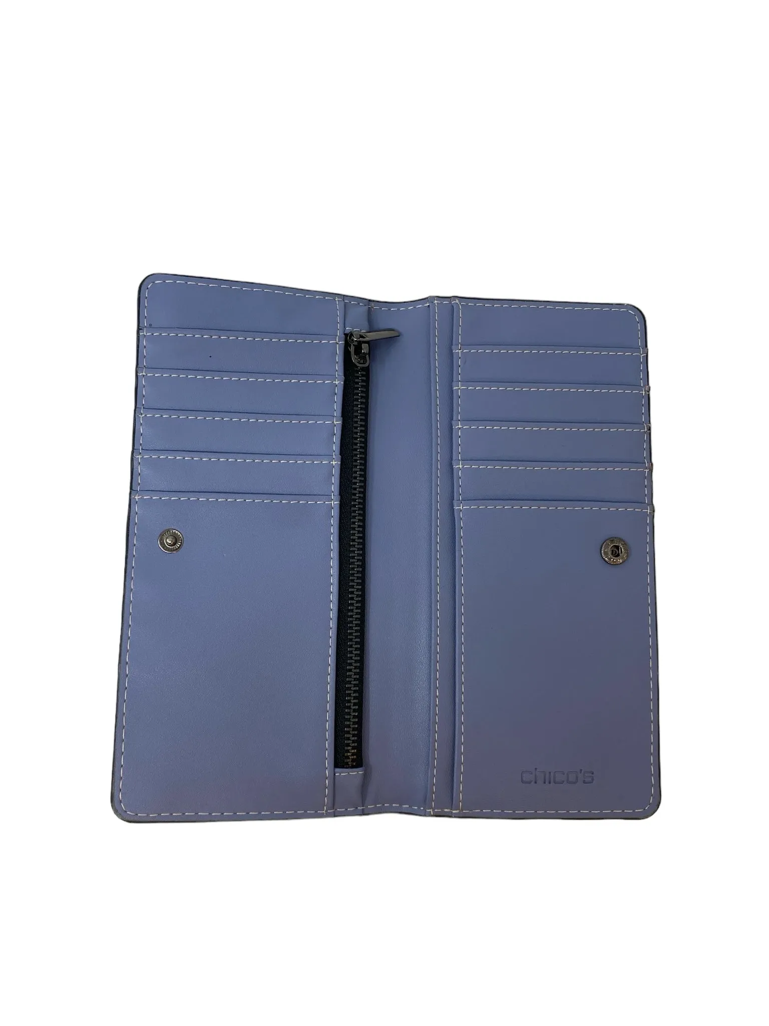 Chico's Blue Print Wallet