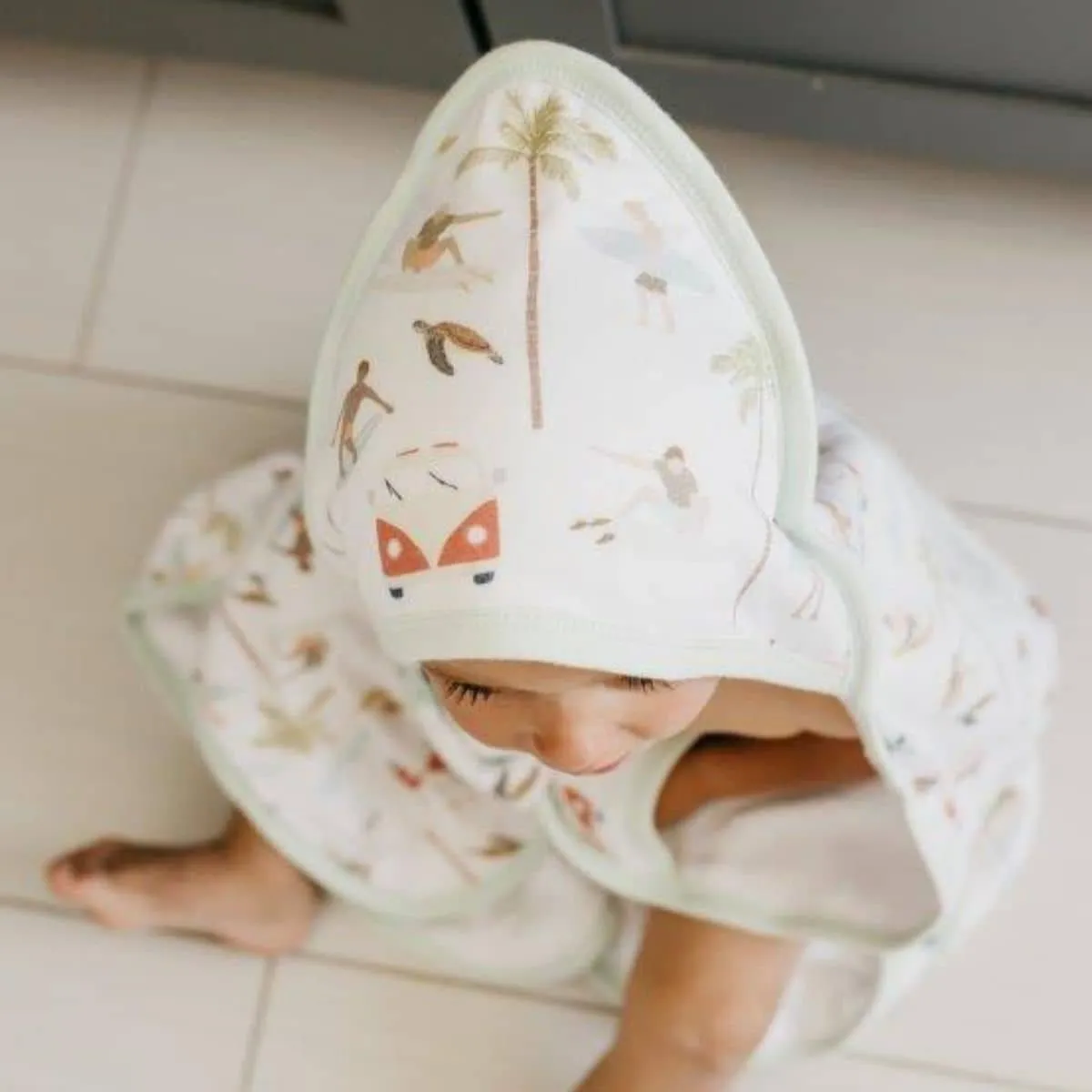 Copper Pearl Premium Hooded Towel - Maui