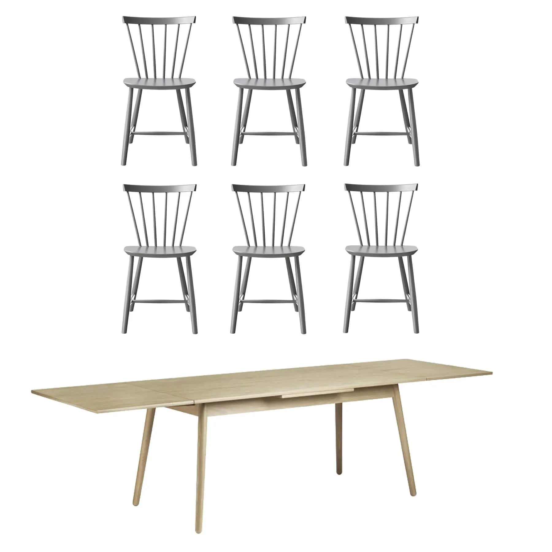 FDB Mobler Family Dining Table Bundle