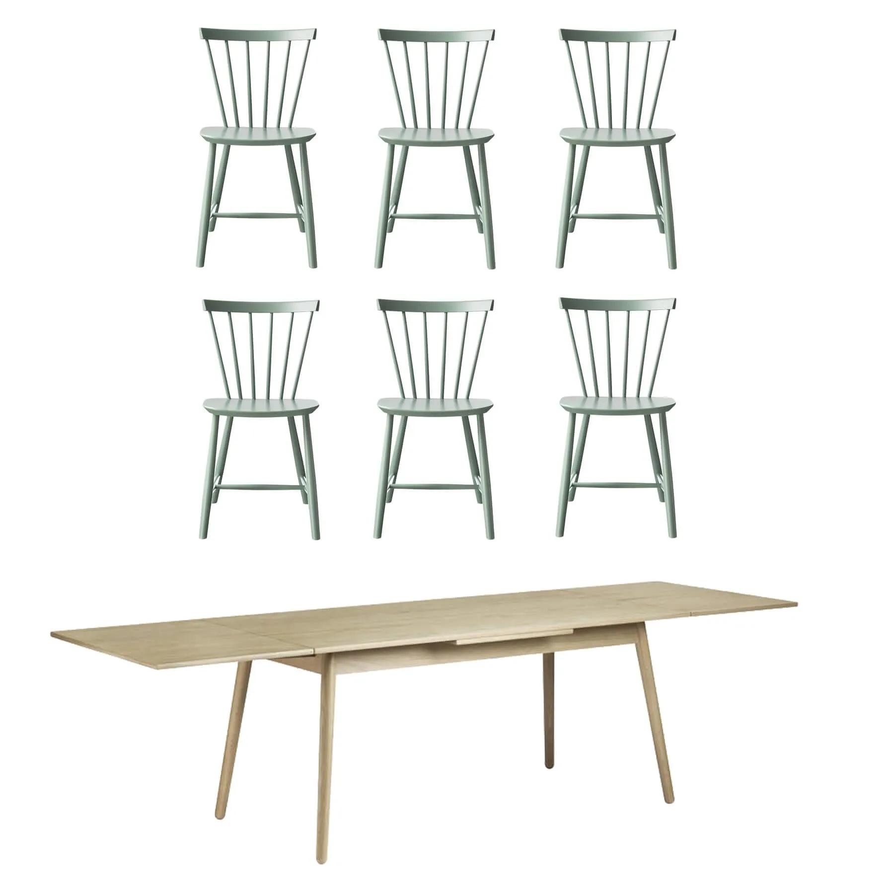 FDB Mobler Family Dining Table Bundle