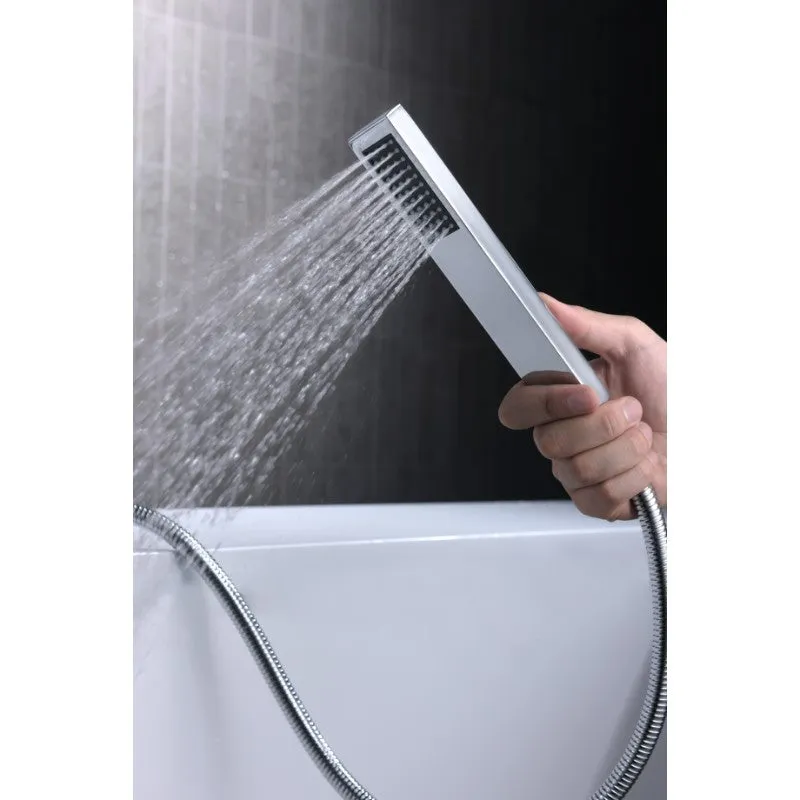 Glymur Roman Tub Filler Faucet in Chrome