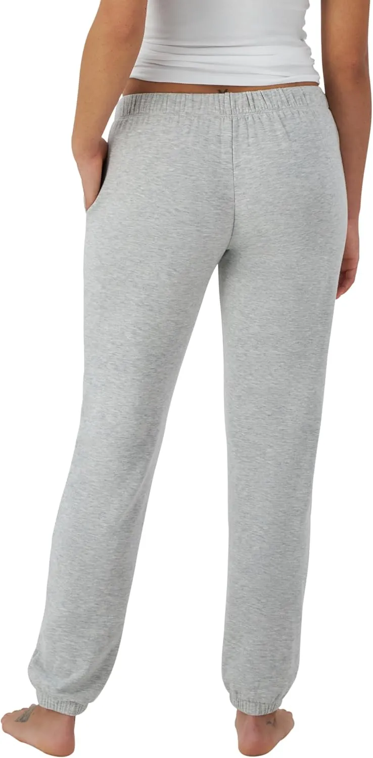 Hanes Originals French Terry Joggers, Lightweight Lounge Pants for Women, Comfywear Loungewear, 28"