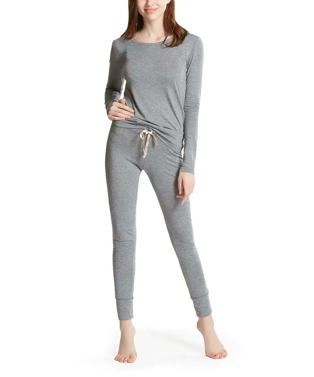 Ink Ivy Womens Top With Legging Loungewear Set, Size Large