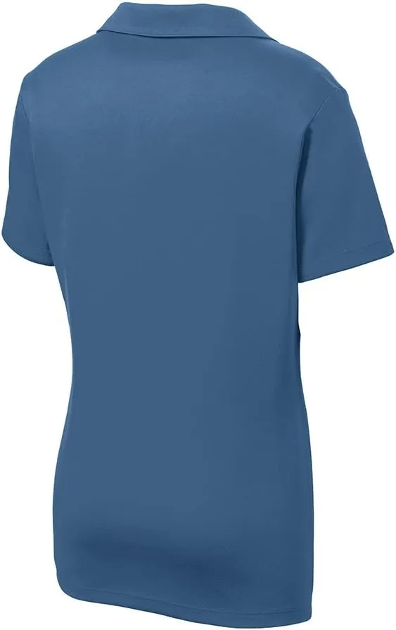 Joe's USA Women's Dri-Equip Short Sleeve Racer Mesh Polo Shirts in Size XS-4XL