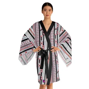 Long Sleeve Kimono Robe HEART