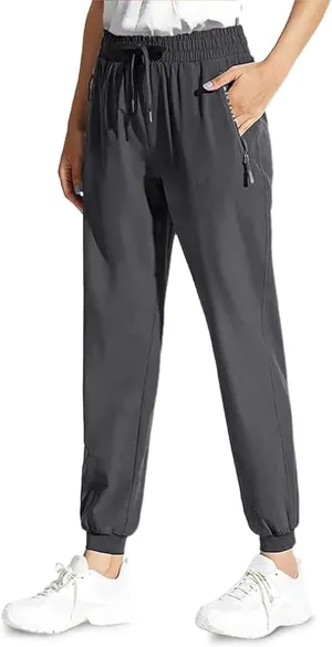 Lorafit Women's Stretch Pants, Soft Breathable Super Stretch Quick Drying, Black
