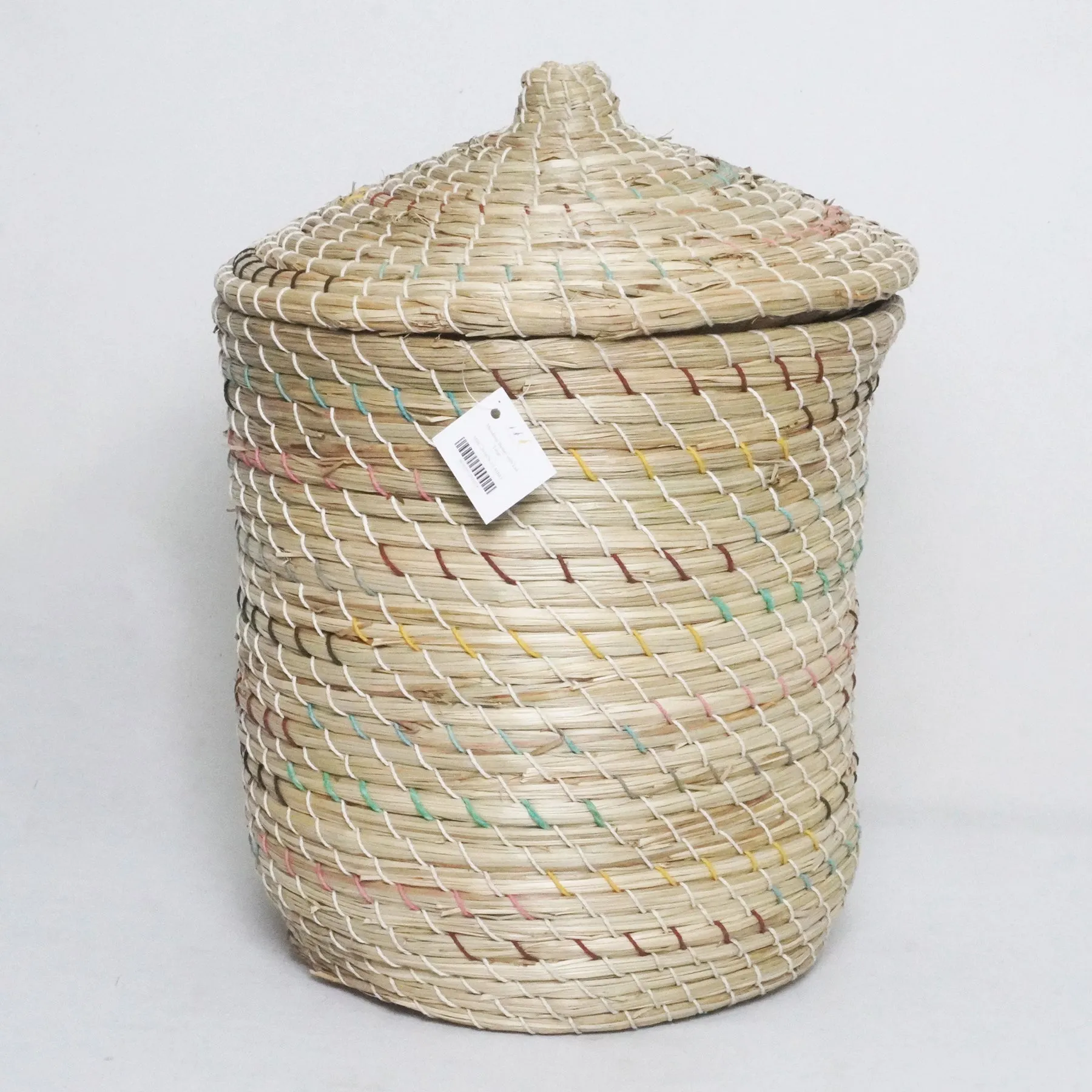 Mendong Basket with Lid - Small