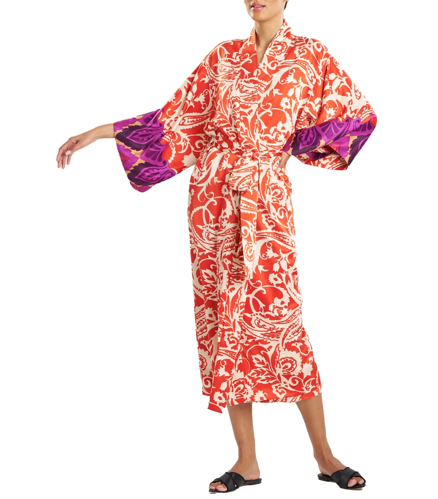 Palace Robe Red Orange