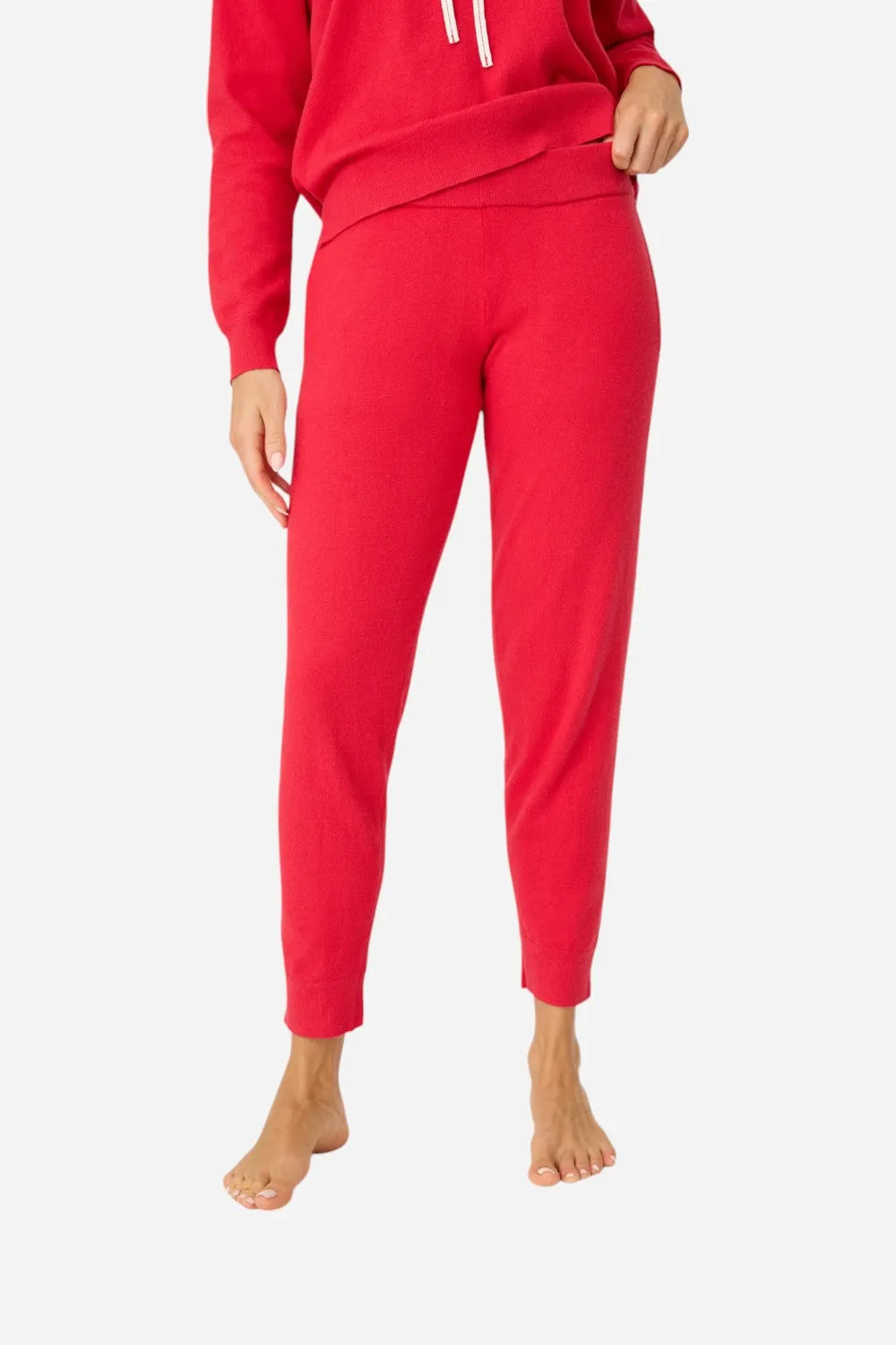 PJ Salvage Après All Day Sweater Knit Banded Pant