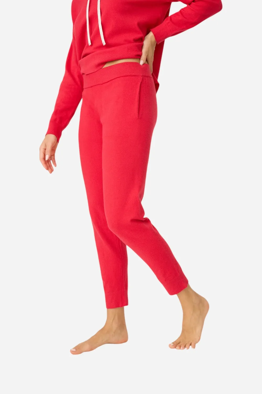 PJ Salvage Après All Day Sweater Knit Banded Pant