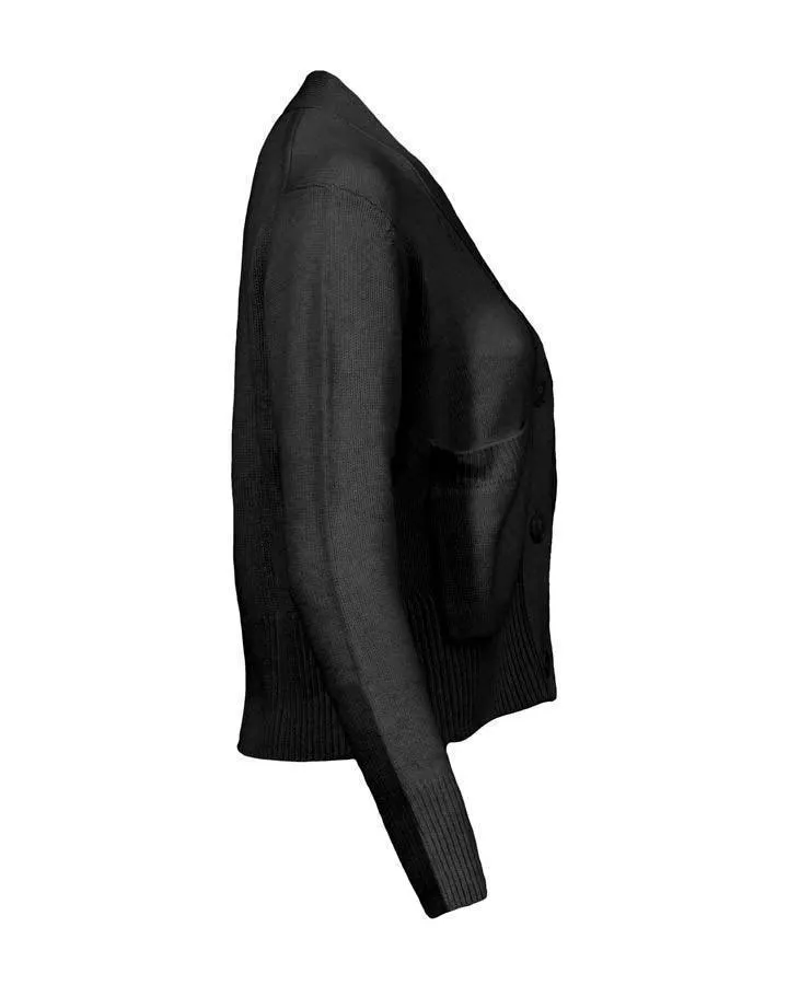 Pocket Vee Cardigan