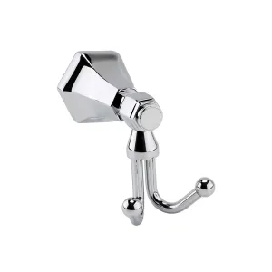 RAK Washington Double Robe Hook Chrome