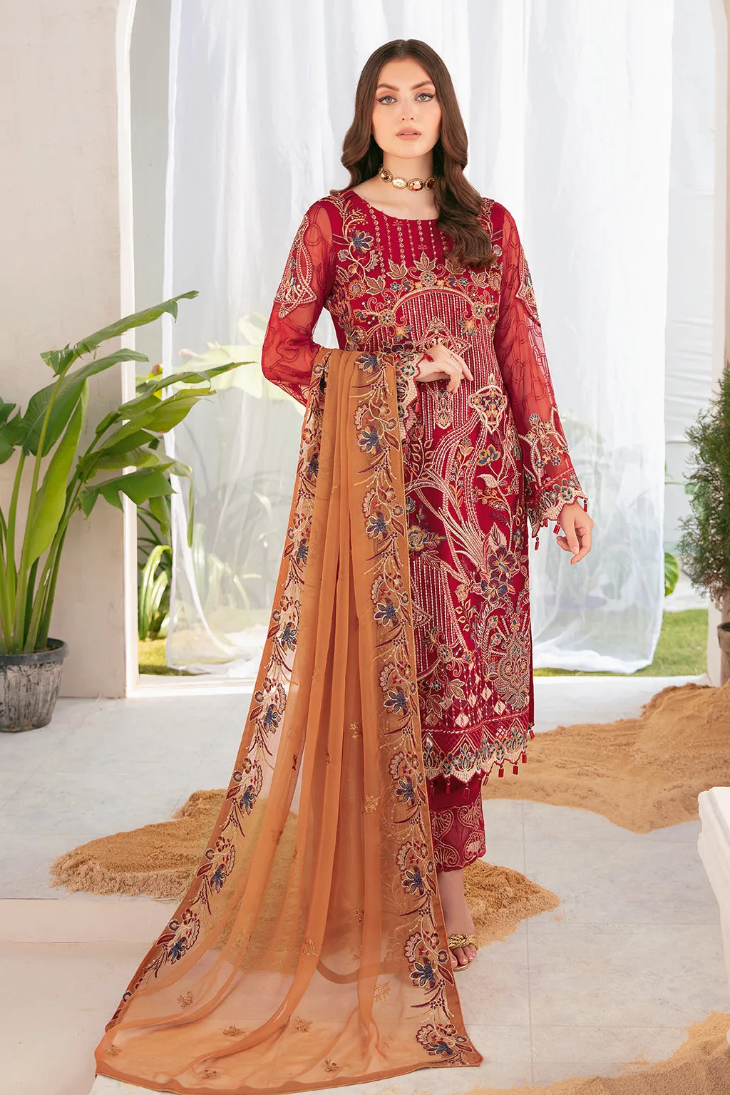 Ramsha Luxury Chiffon Collection Vol-22 – F-2208