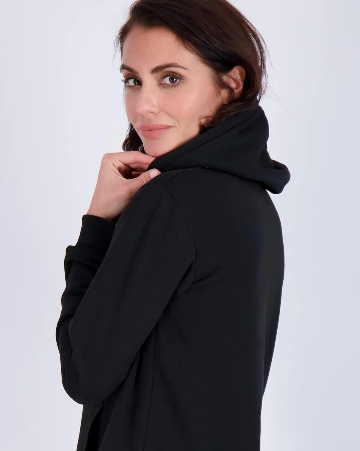 Real Essentials 3 Pack: Women's Fleece Long-Sleeve Pullover Hoodie Active Sweatshirt Kangaroo Pocket - (Available In Plus)