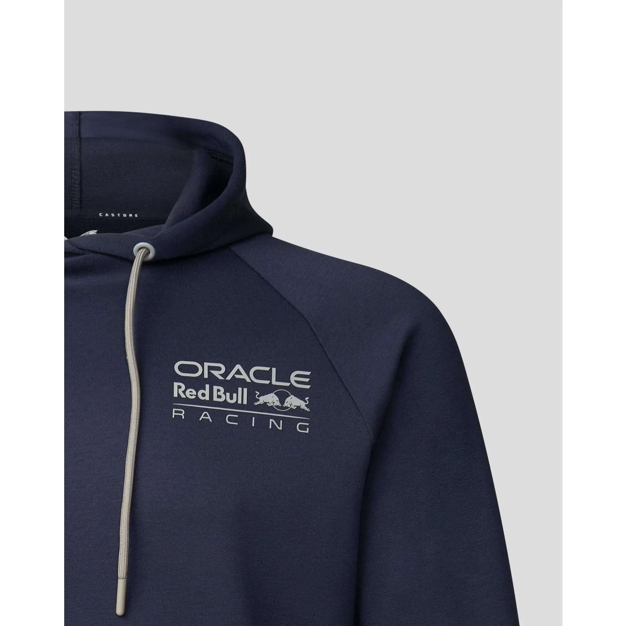 Red Bull Racing F1 Men's Lifestyle Overhead Hoodie - Grey/Night Sky