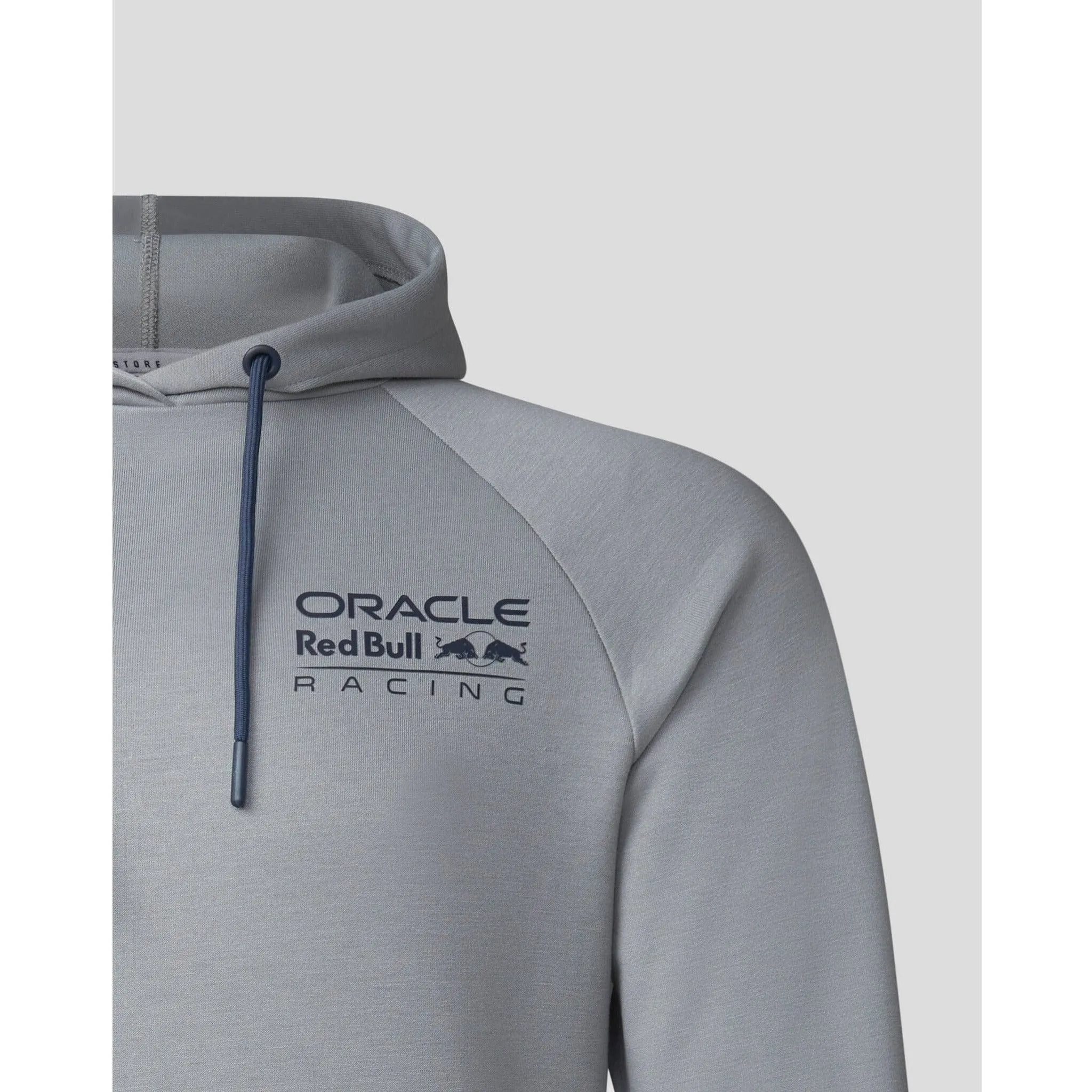 Red Bull Racing F1 Men's Lifestyle Overhead Hoodie - Grey/Night Sky