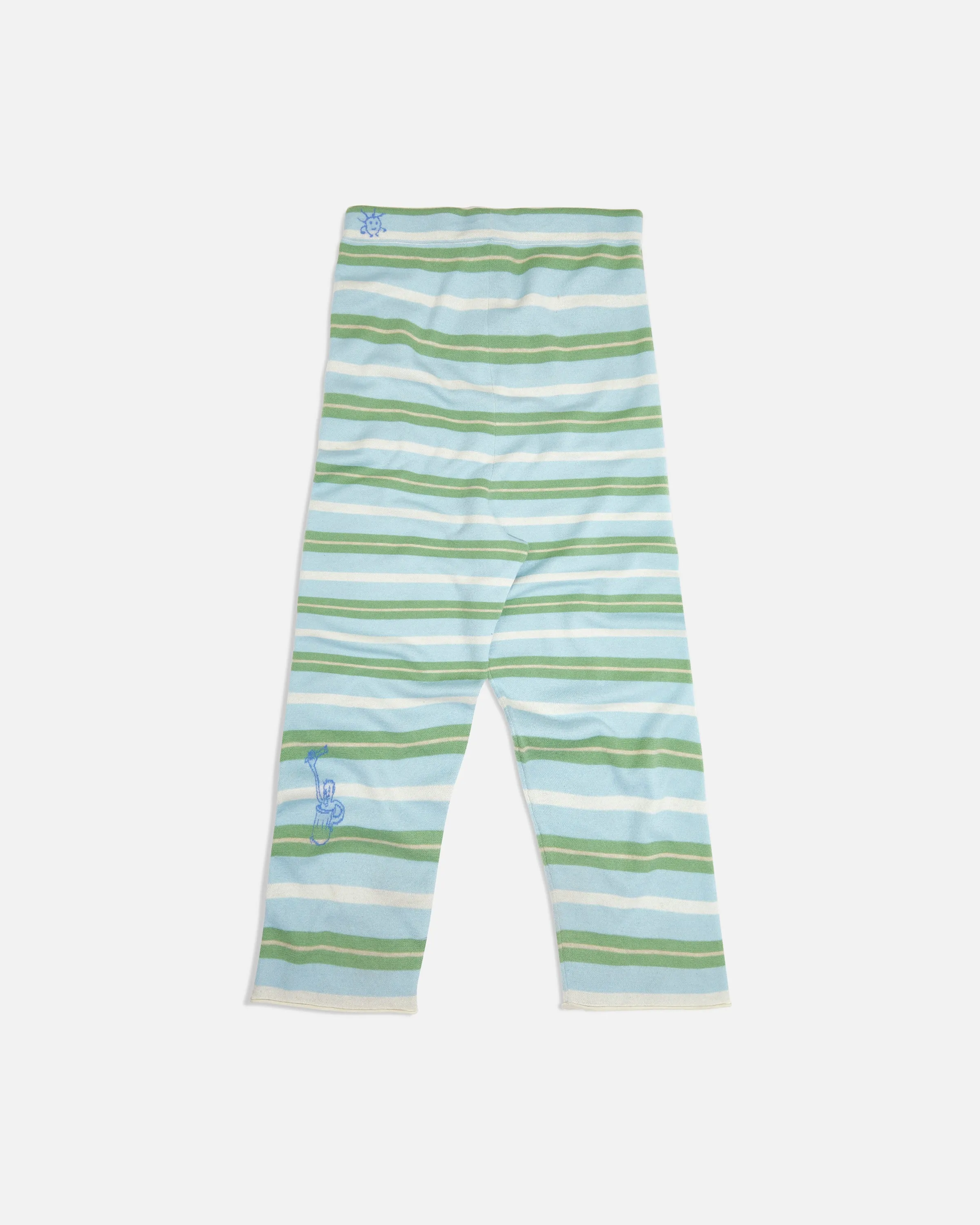 Sage Coin Striped Trackies