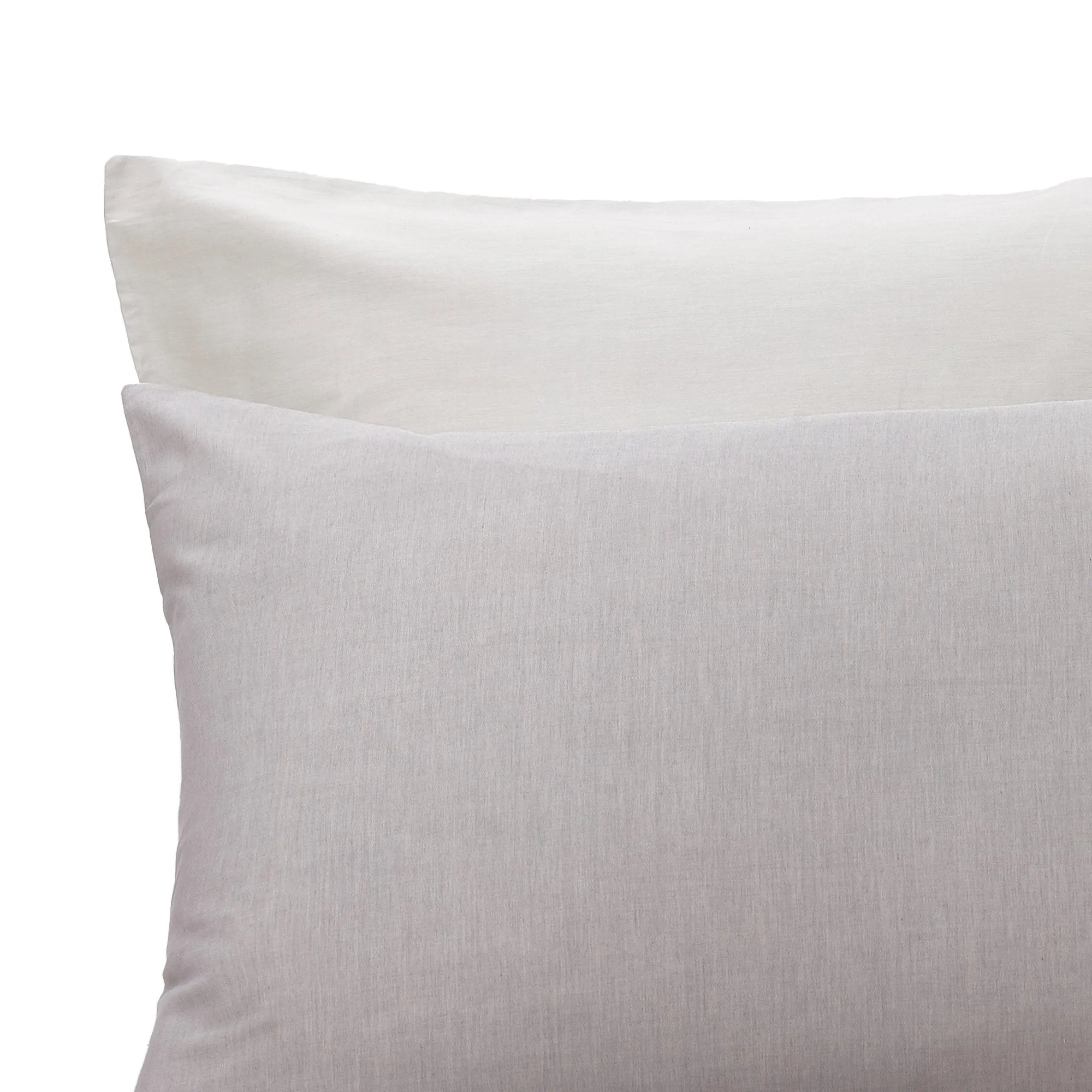 Soure Pillowcase [Dark grey/Natural white]