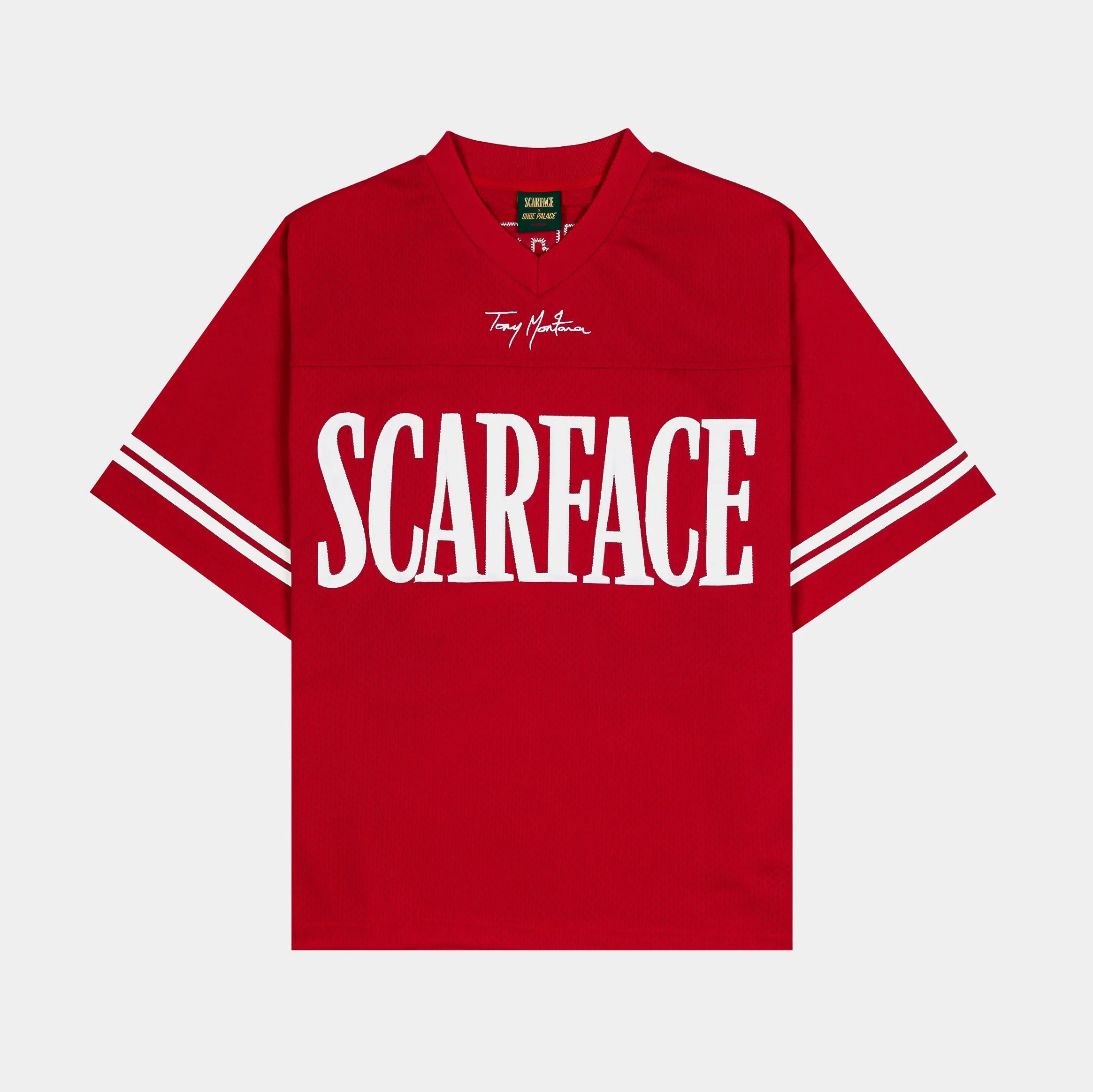 SP x Scarface Montana Mens Jersey (Red/White)