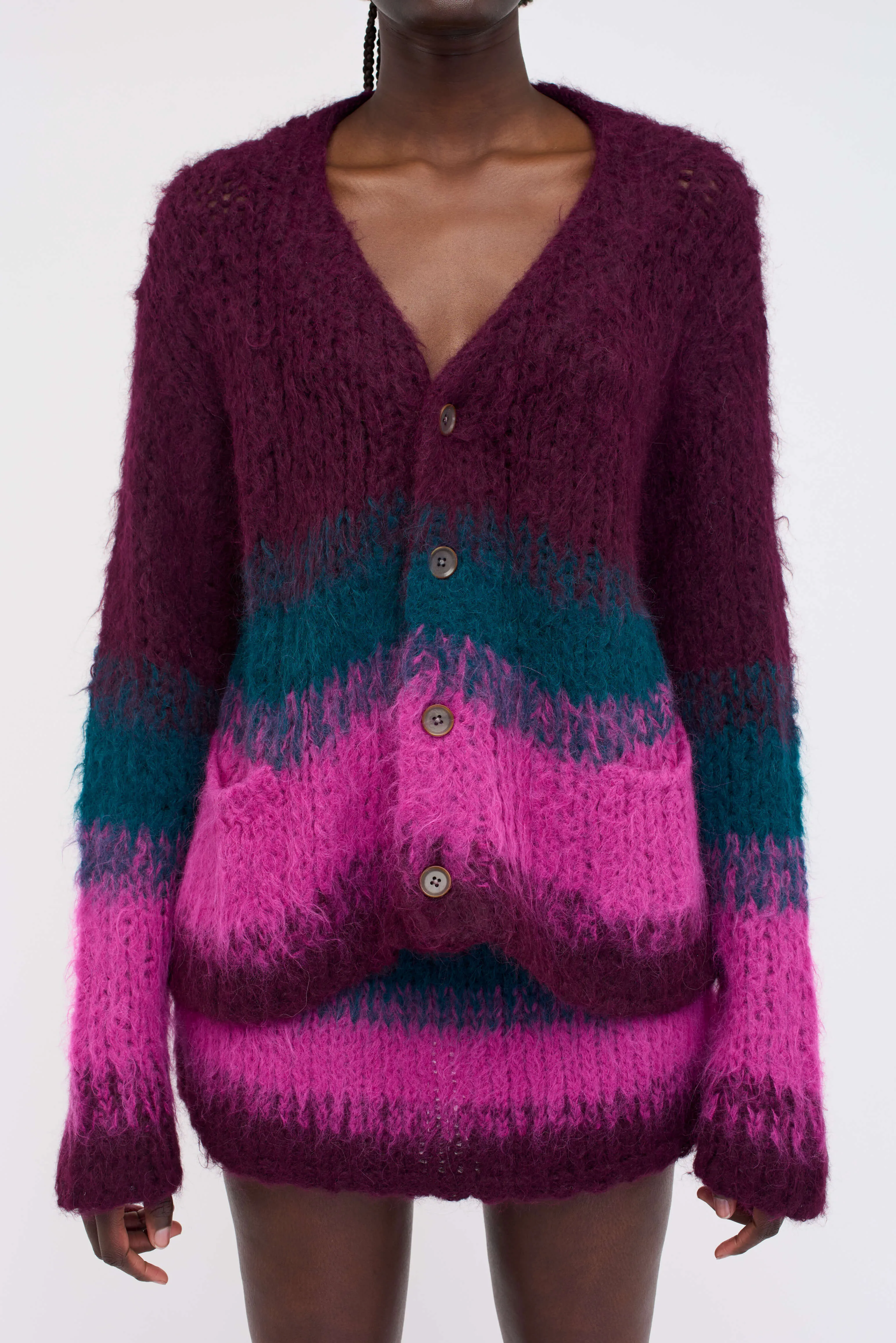 Thistle Ombre Women's Cardigan