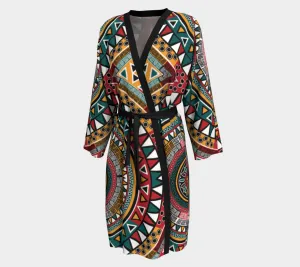 Tribal Kaleidoscope Peignoir Robe