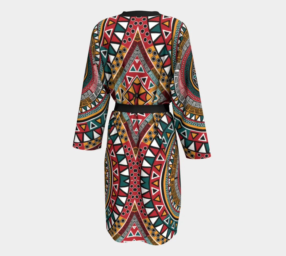 Tribal Kaleidoscope Peignoir Robe
