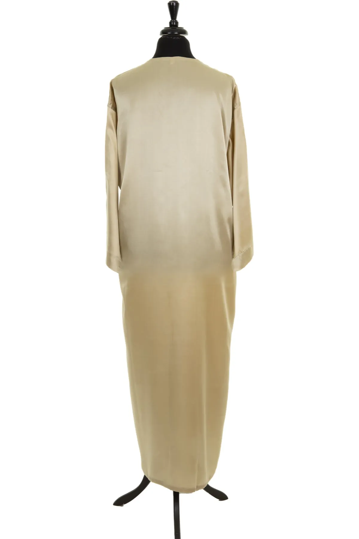 V Neck Kaftan in Champagne