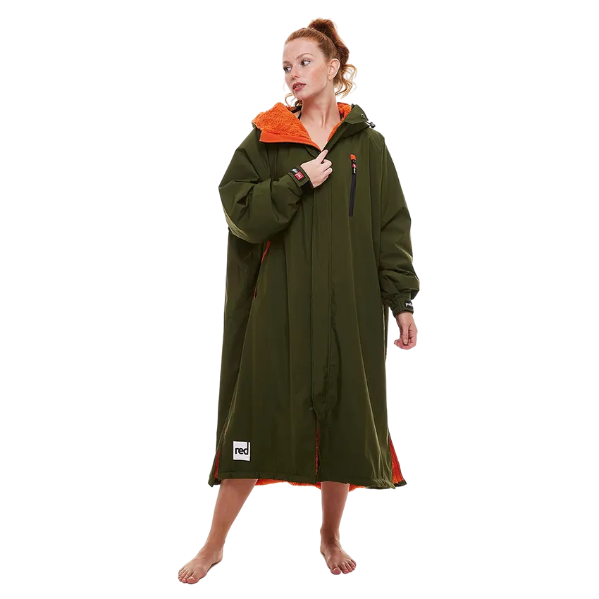 Women's Long Sleeve Pro Change Robe EVO - Parker Green