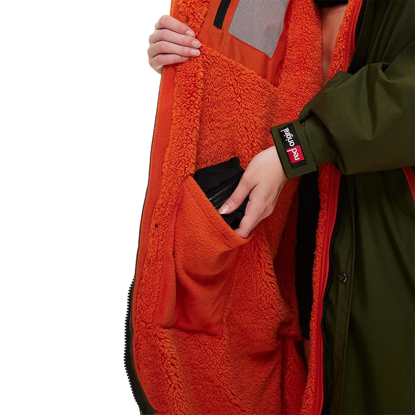 Women's Long Sleeve Pro Change Robe EVO - Parker Green