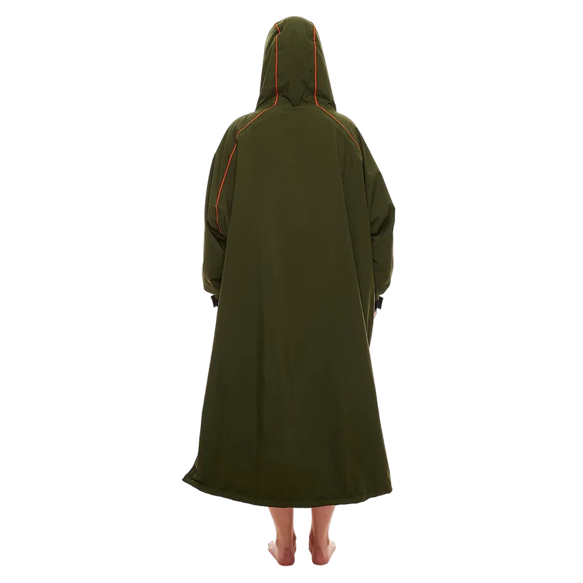 Women's Long Sleeve Pro Change Robe EVO - Parker Green