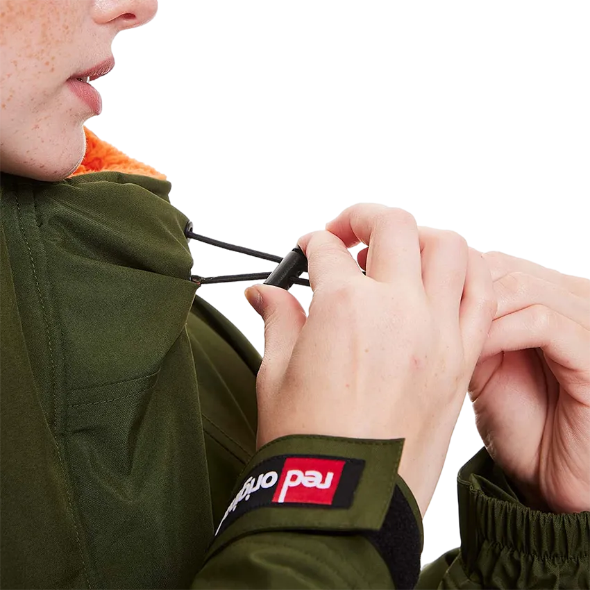 Women's Long Sleeve Pro Change Robe EVO - Parker Green