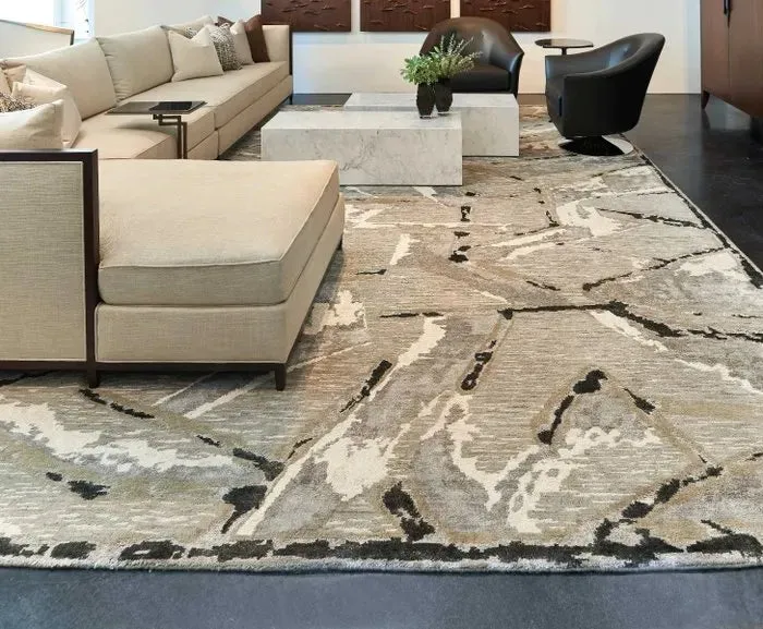 Wool CGW16 Silver Rug
